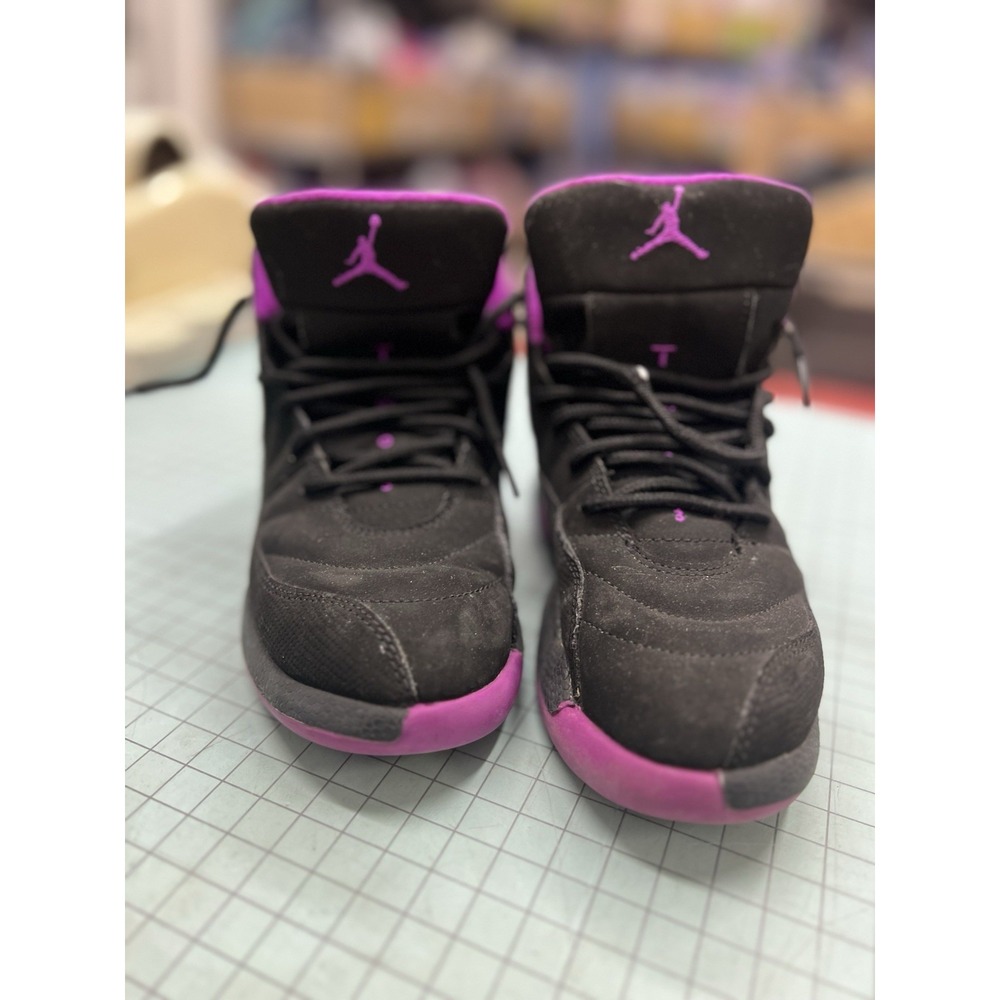 Nike Jordan Retro 12 XII GP Kings Black Violet 510816-018 Shoes 2Y